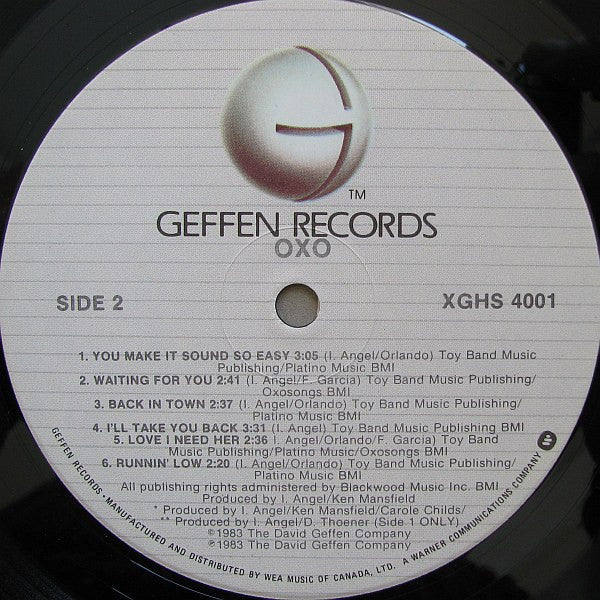 OXO (2) : Oxo (LP, Album)