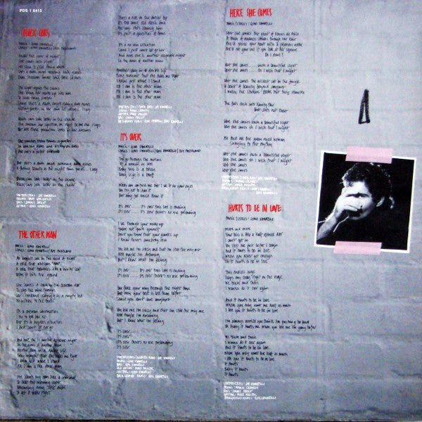 Gino Vannelli : Black Cars (LP, Album, Red)