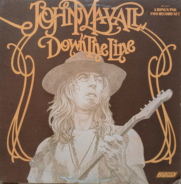 John Mayall : Down The Line (2xLP, Album, Comp, Red)