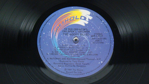 The Moody Blues : To Our Children's Children's Children (LP, Album, Gat)