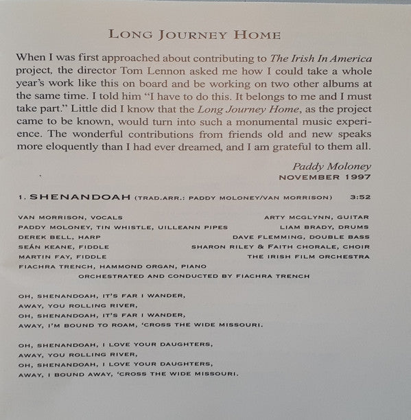 Various : Long Journey Home (Original Soundtrack) (CD, Comp)