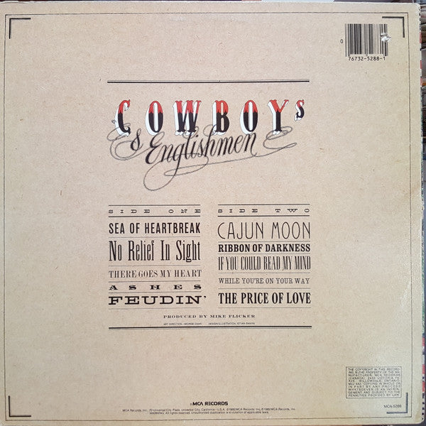 Poco (3) : Cowboys & Englishmen (LP, Album)