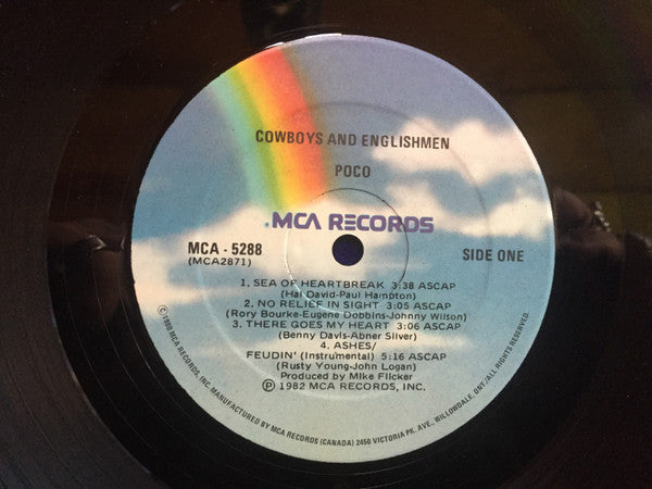 Poco (3) : Cowboys & Englishmen (LP, Album)