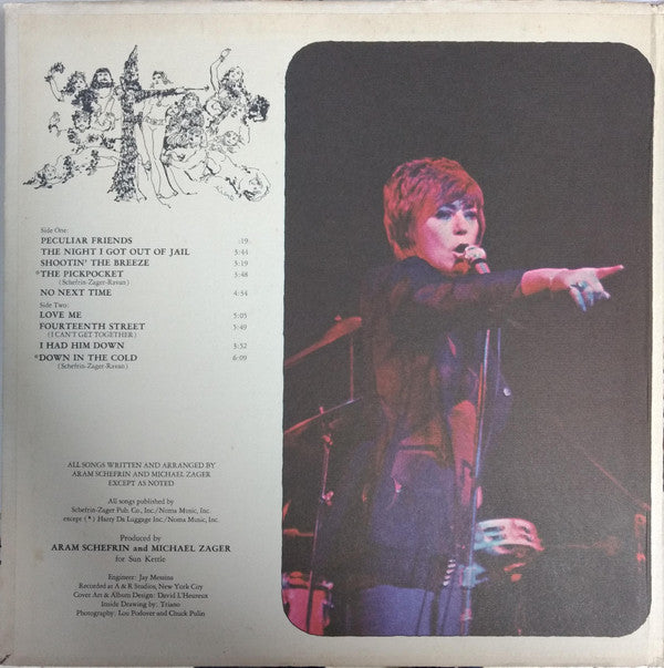 Ten Wheel Drive With Genya Ravan : Peculiar Friends (LP, Album)