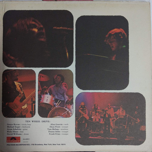 Ten Wheel Drive With Genya Ravan : Peculiar Friends (LP, Album)