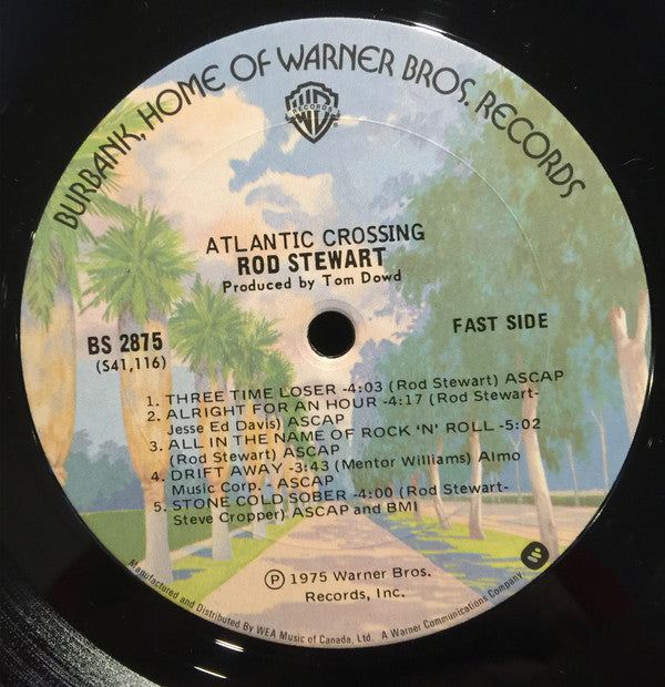 Rod Stewart : Atlantic Crossing (LP, Album, Gat)