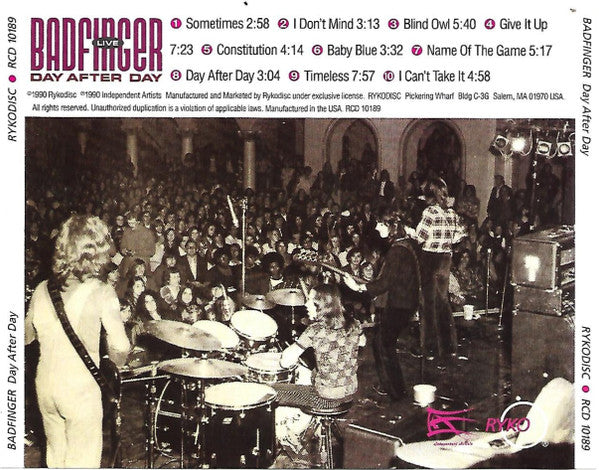Badfinger : Day After Day (CD, Album)