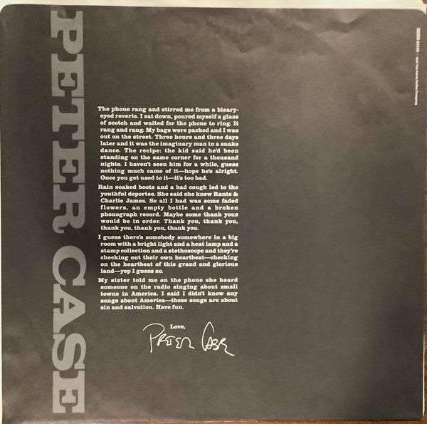 Peter Case : Peter Case (LP, Album)
