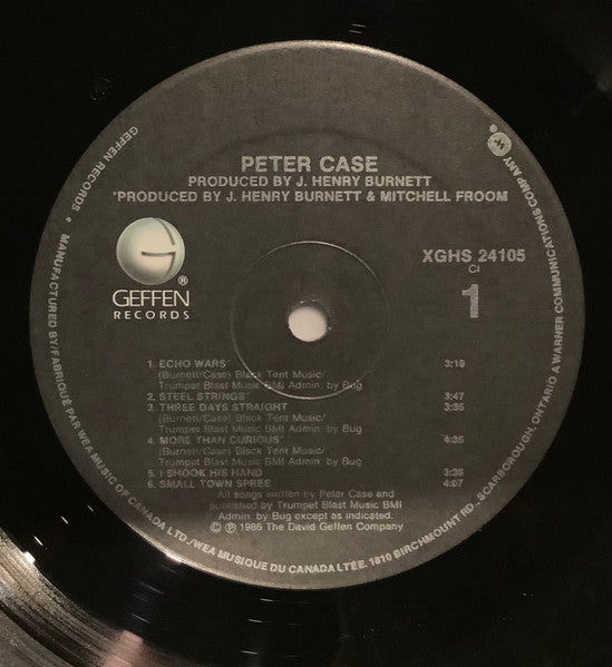 Peter Case : Peter Case (LP, Album)