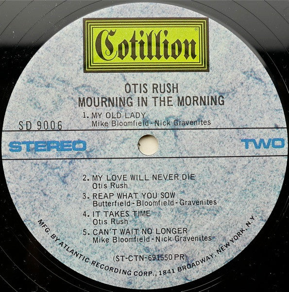 Otis Rush : Mourning In The Morning (LP, Album, PR )
