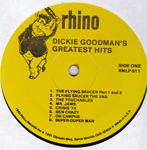 Dickie Goodman : Dickie Goodman's Greatest Hits (LP, Comp)