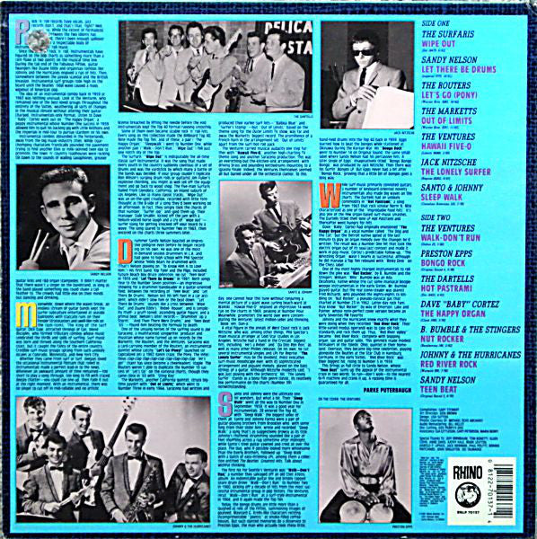 Various : The History Of Rock Instrumentals Volume 1 (LP, Comp)