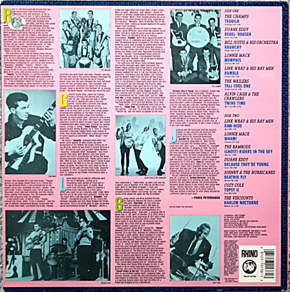 Various : The History Of Rock Instrumentals, Volume 2 (LP, Comp)