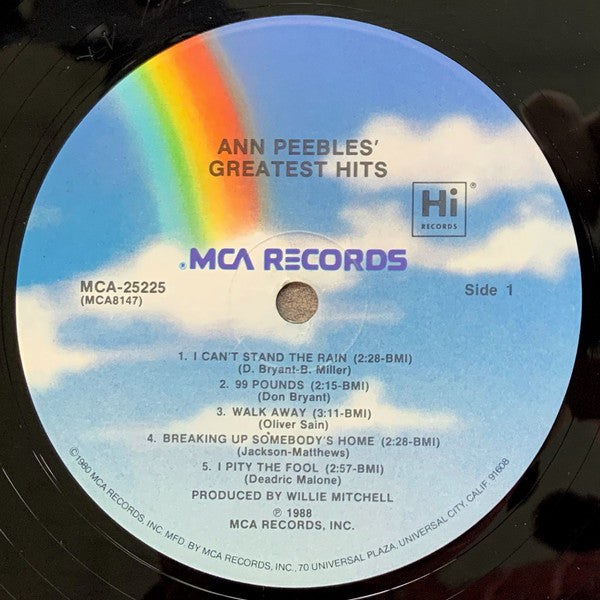 Ann Peebles : Ann Peebles' Greatest Hits (LP, Comp)