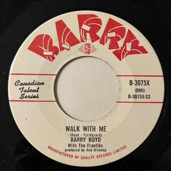 Barry Boyd And The Frantics : Goin' Home To Memphis (7", Single)