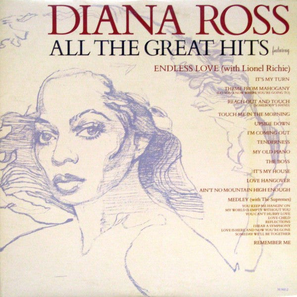 Diana Ross : All The Great Hits (2xLP, Comp)