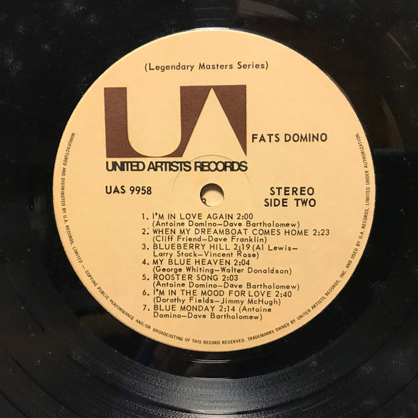 Fats Domino : Fats Domino (2xLP, Comp)