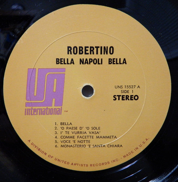 Robertino Loretti : Bella Napoli Bella (LP, Album)
