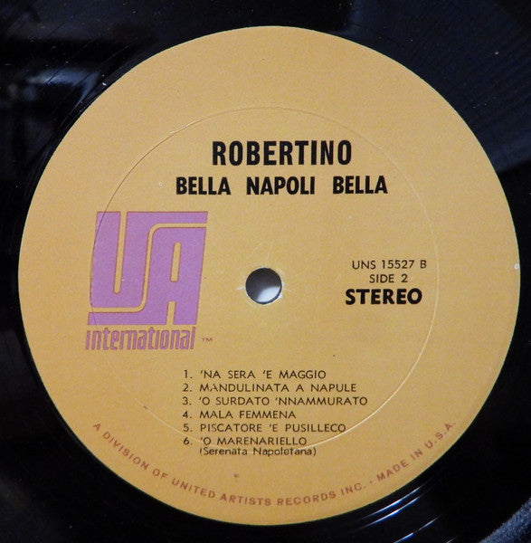 Robertino Loretti : Bella Napoli Bella (LP, Album)