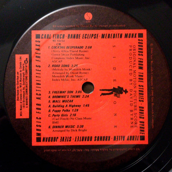 Various : Sounds From True Stories (LP, Album)