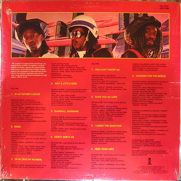 Aswad : Rebel Souls (LP, Album)