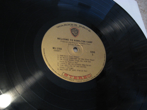 Hamilton Camp : Welcome To Hamilton Camp (LP, Album, GOL)