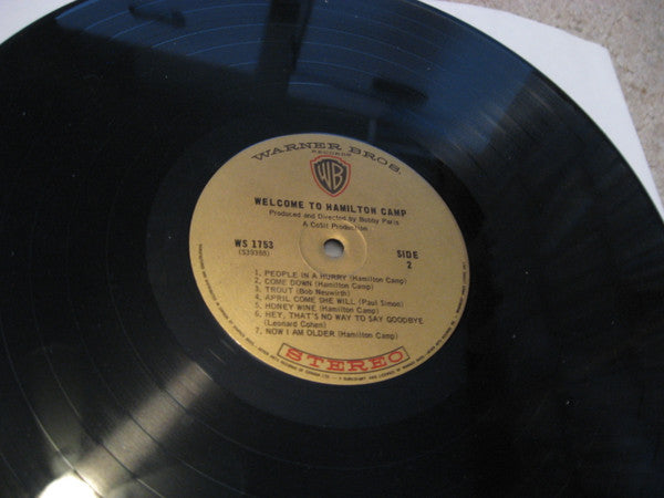 Hamilton Camp : Welcome To Hamilton Camp (LP, Album, GOL)