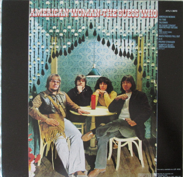 The Guess Who : American Woman (LP, Album, RE)