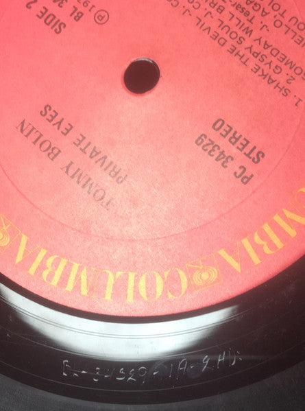 Tommy Bolin : Private Eyes (LP, Album)