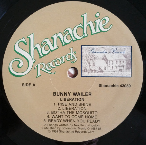 Bunny Wailer : Liberation (LP, Album, Gat)