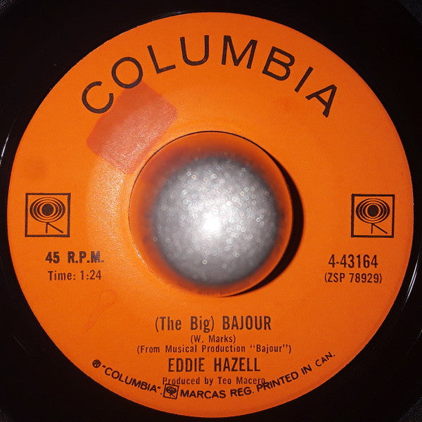 Eddie Hazell : Variations On A Theme By Bird (7")