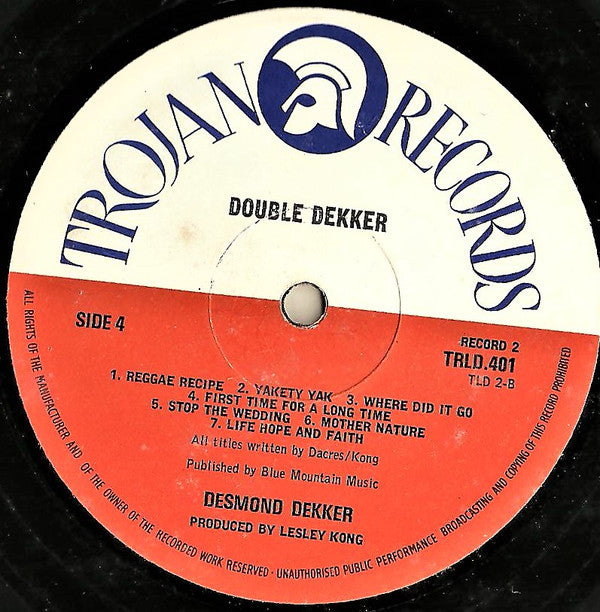 Desmond Dekker : Double Dekker (2xLP, Comp)
