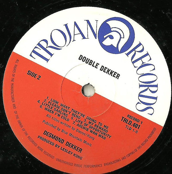 Desmond Dekker : Double Dekker (2xLP, Comp)
