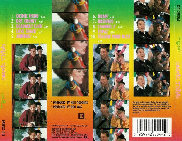 The B-52's : Cosmic Thing (CD, Album)