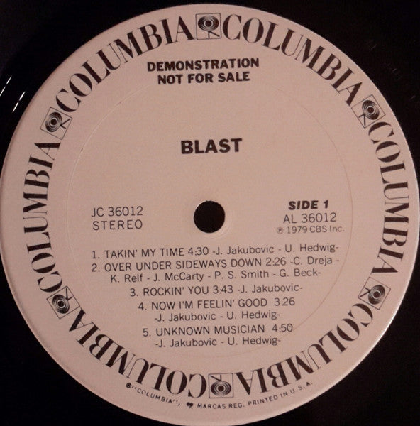 Blast (14) : Blast (LP, Promo, Pit)