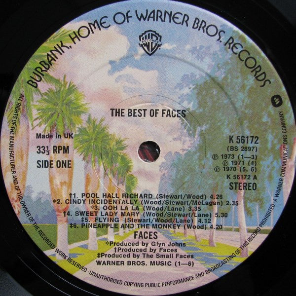 Faces (3) : Snakes And Ladders / The Best Of Faces (LP, Comp)