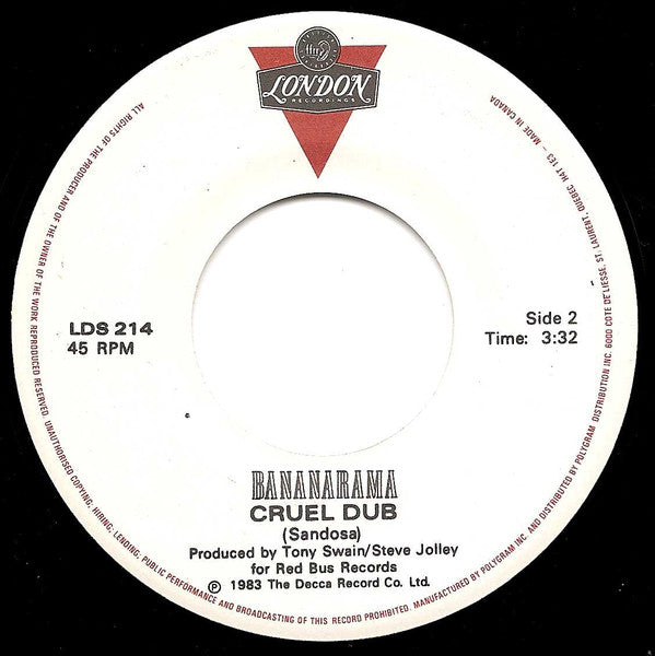 Bananarama : Cruel Summer (7", Single)