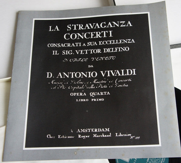 Antonio Vivaldi - Carmel Kaine & Alan Loveday, The Academy Of St. Martin-in-the-Fields Directed By Sir Neville Marriner : La Stravaganza Op. 4 (2xLP + Box)