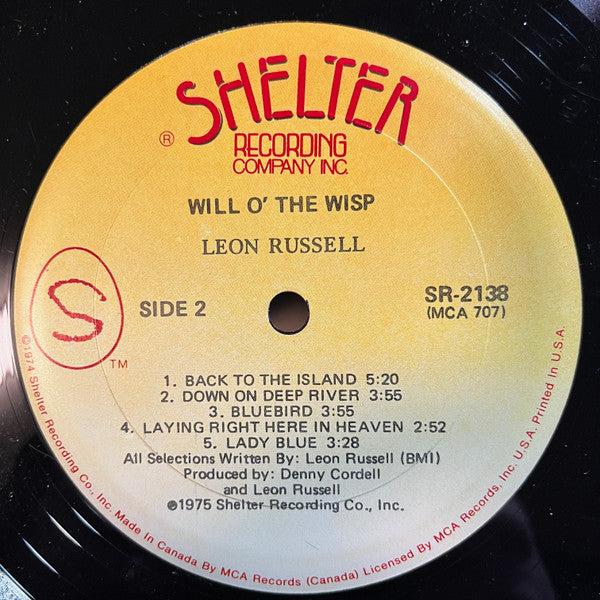 Leon Russell : Will O' The Wisp (LP, Album)