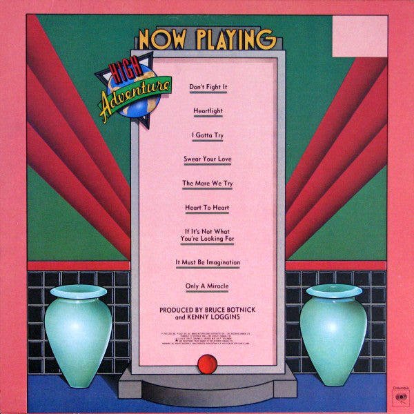 Kenny Loggins : High Adventure (LP, Album)