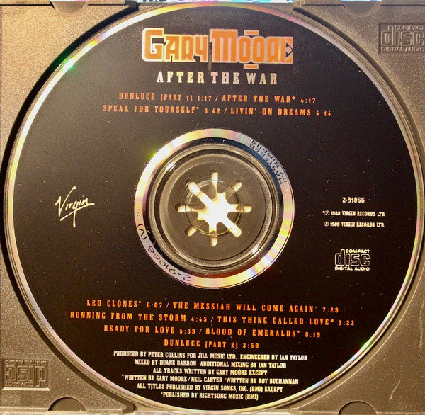 Gary Moore : After The War (CD, Album)