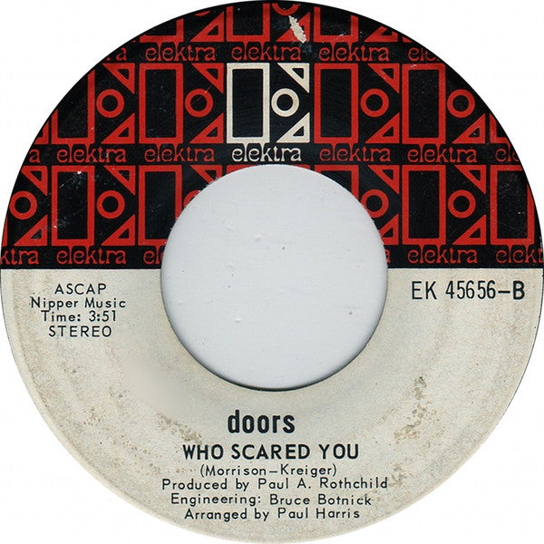 The Doors : Wishful Sinful / Who Scared You (7", Single)
