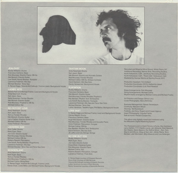 Michael Franks : Objects Of Desire (LP, Album, Promo)