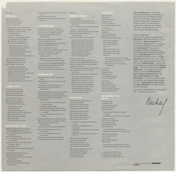 Michael Franks : Objects Of Desire (LP, Album, Promo)