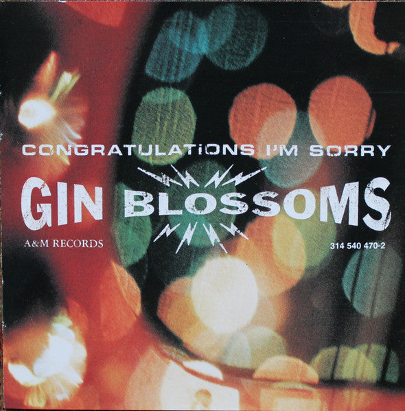 Gin Blossoms : Congratulations I'm Sorry (CD, Album, Club)