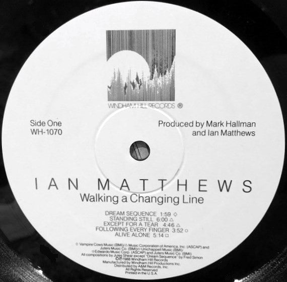 Ian Matthews* : Walking A Changing Line (LP, Album)