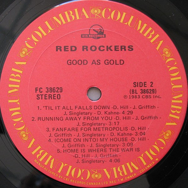 Red Rockers : Good As Gold (LP, Album)