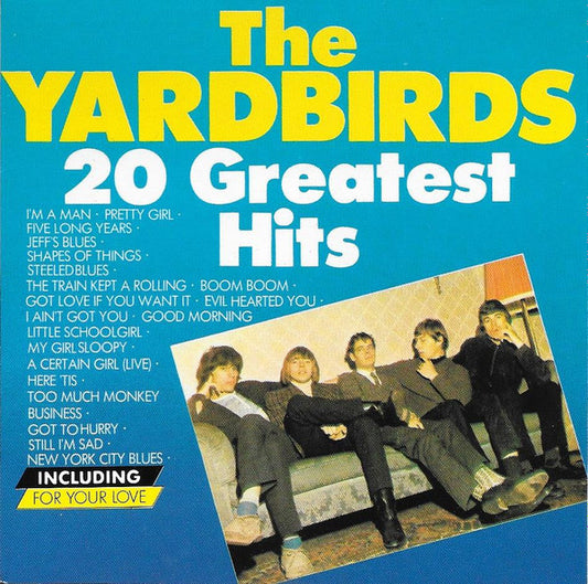 The Yardbirds : 20 Greatest Hits (CD, Album, Comp)