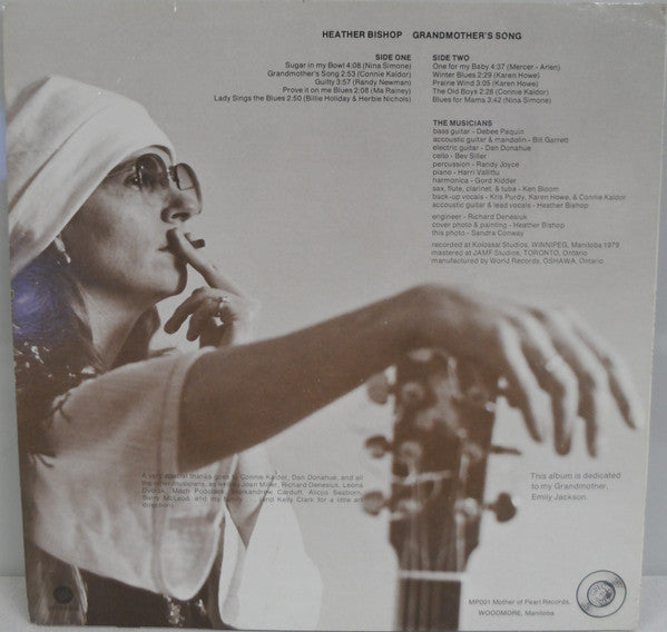 Heather Bishop : Grandmother's Song (LP, Album)