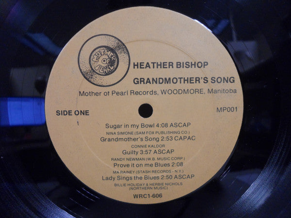 Heather Bishop : Grandmother's Song (LP, Album)